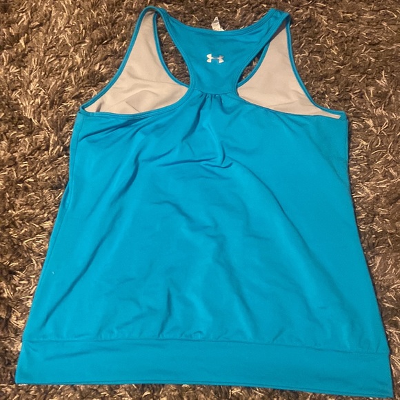 Under Armer Teal Tank - Picture 2 of 4